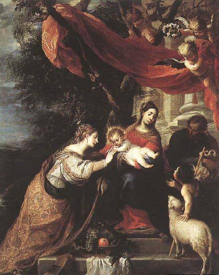  The Mystic Marriage of St Catherine